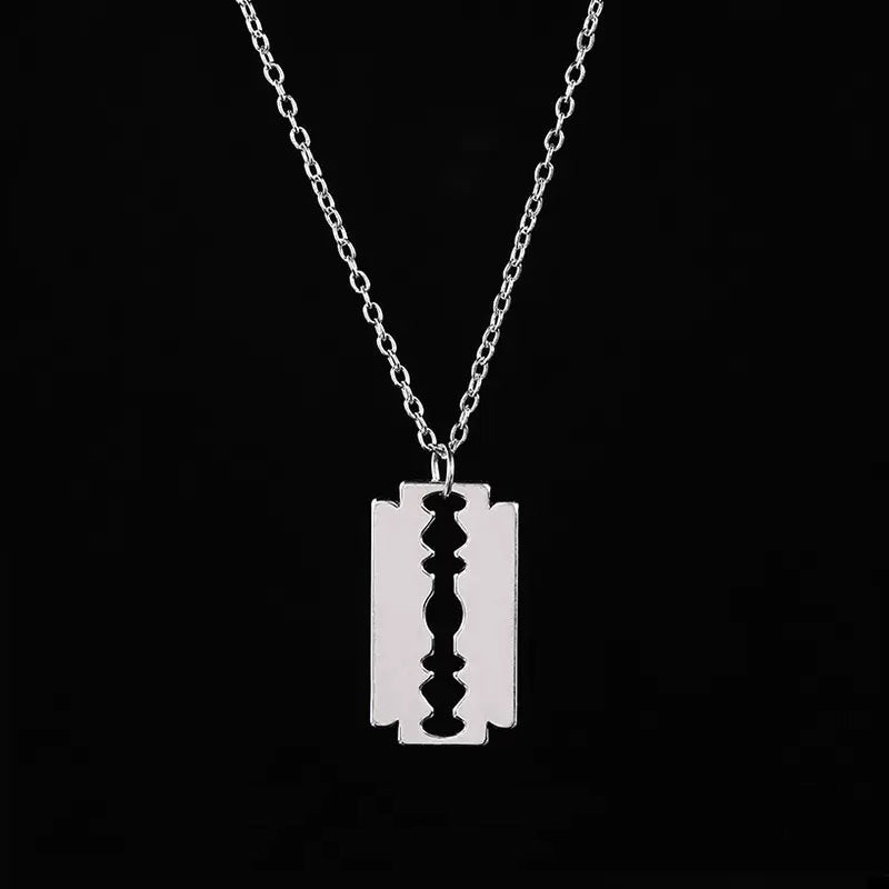 Razor Blade Necklace