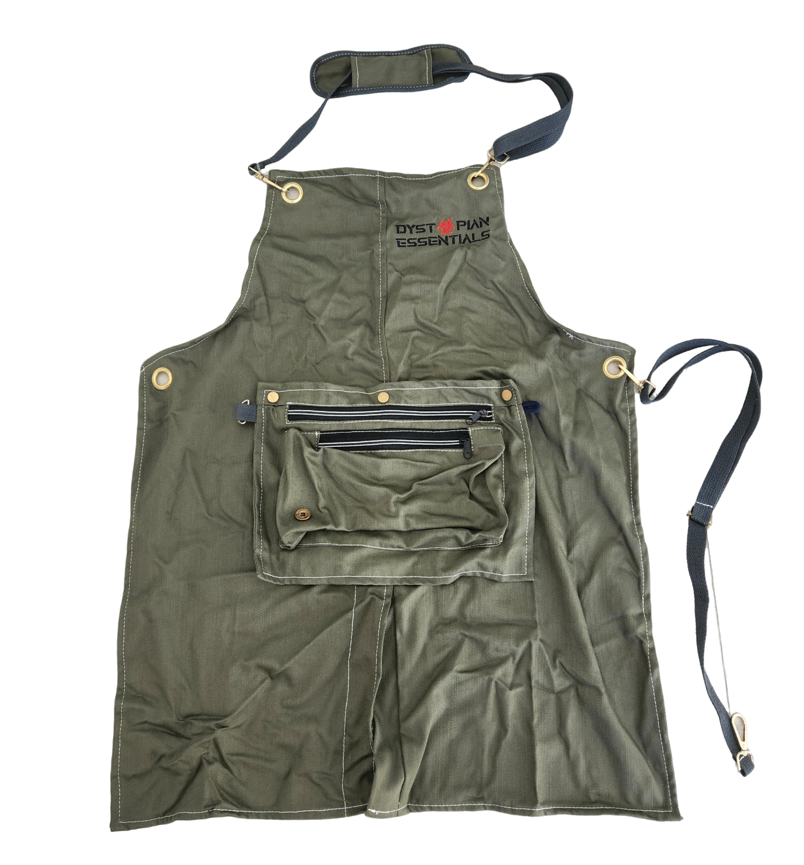 Apron with Detached Pouch- Dystopian Essentials