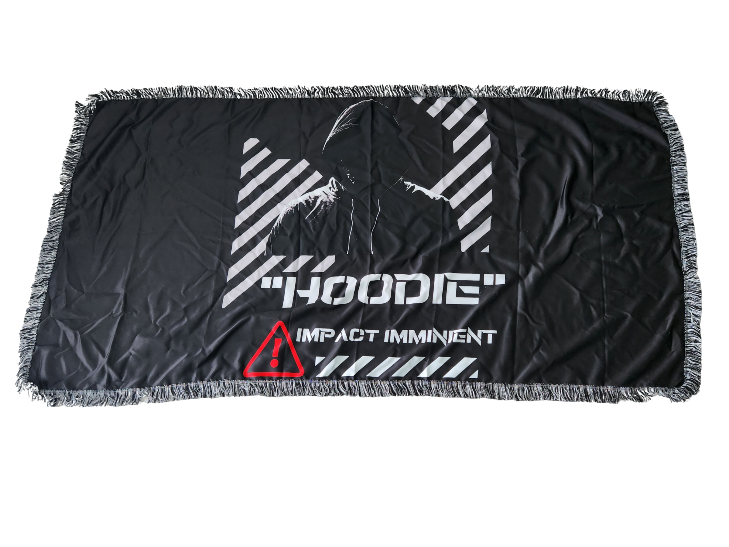 Art Deco Throw- "Hoodie" Impact Imminent !